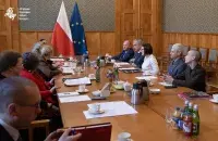 Кіраўніцтва АПК сустракаецца з міністрам нацыянальнай адукацыі Польшчы
