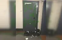 Дверь в квартиру Татьяны Ашуркевич
