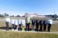 Урок фізкультуры ў Хільчыцкай школе&nbsp;
