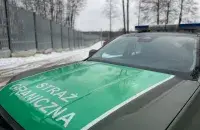 Аўтамабіль польскай памежнай службы

