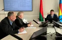 Аргкамітэт узначаліў старшыня райвыканкама Дзяніс Альшэўскі (справа)
