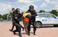 Трэніроўка міліцыі, ілюстрацыйнае фота
