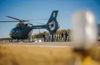 Верталёт будзе суправаджаць цягнікі
