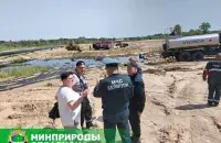 Аварыя на нафтаправодзе пад Мазыром
