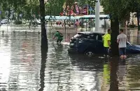 Минск затопило