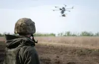 Польскія вайскоўцы заўважылі дроны, ілюстрацыйнае фота
