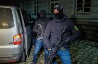 Афіцэры польскіх спецслужбаў
