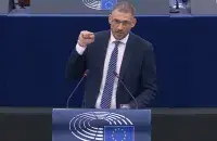 Сяргей Ціханоўскі ў Еўрапарламенце

