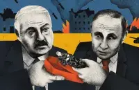 Пуцін і Лукашэнка
