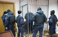 Леанід Судаленка на судзе
