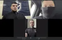 Падчас размовы Буданава і Капусціна
