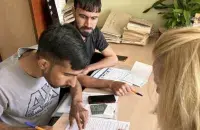 Работнікі з Пакістана ў Салігорску
