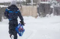 Дзеці могуць не хадзіць у школу пры −25 °C
