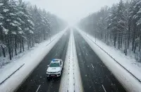 Зіма, ілюстрацыйнае фота
