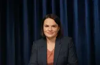 Святлана Ціханоўская ў студыі Еўрарадыё
