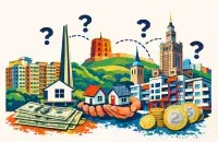 Кошты на набыццё жытла ў трох краінах моцна адрозніваюцца
