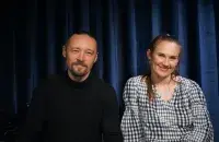 Яўген Барышнікаў і Вольга каралёнак
