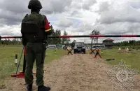 Exercises at the “Belaya Luzha” training ground
