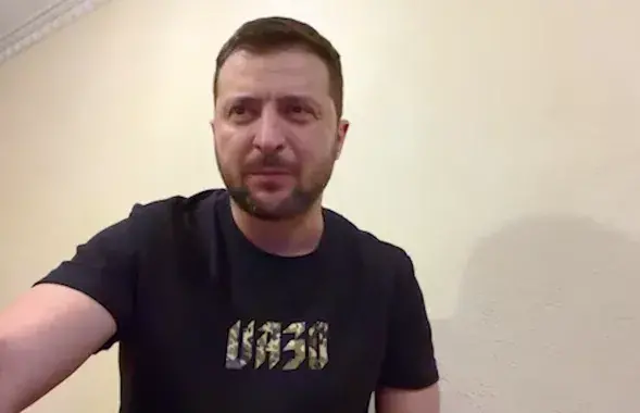 Начны зварот Уладзіміра Зяленскага
