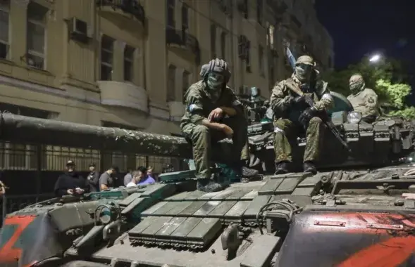 Наемники ЧВК “Вагнер” в Ростове-на-дону / Reuters
