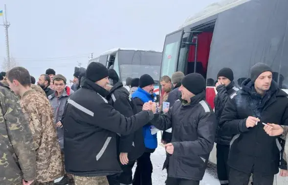 Вызваленыя з расійскага палону / t.me/ermaka2022
