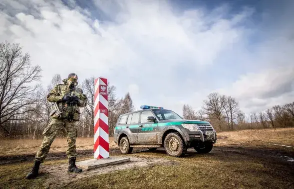 Польскі памежнік / twitter.com/Straz_Graniczna
