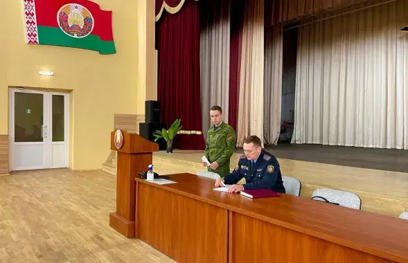 В Минске за рулем поймали пьяного военнослужащего / t.me/gaiminsk
