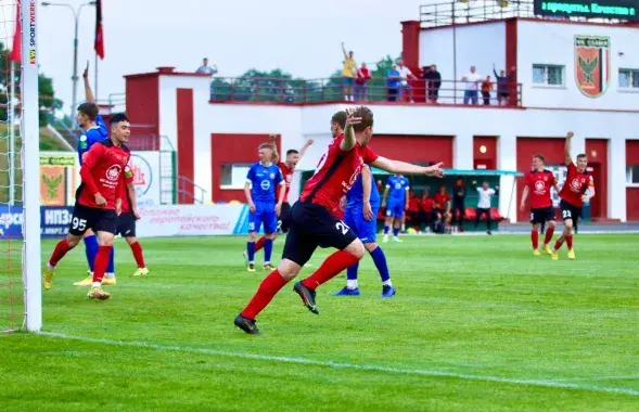 "Славия" — "Нафтан" / vk.com/fcslaviaby
