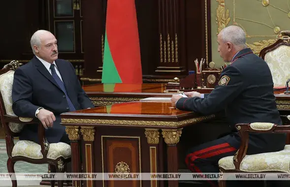 Александр Лукашенко и Юрий Караев​ / БЕЛТА