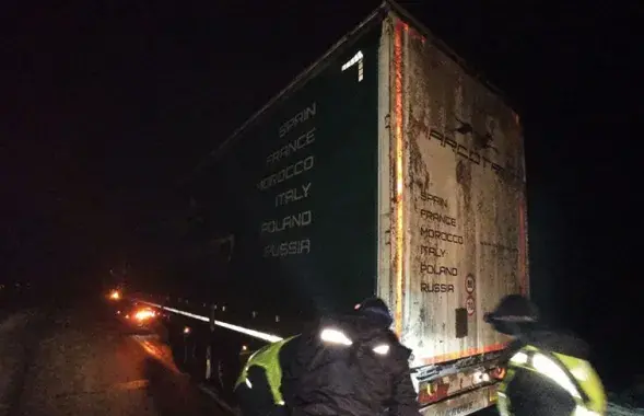 Грузовик польского гражданина / МВД Беларуси​