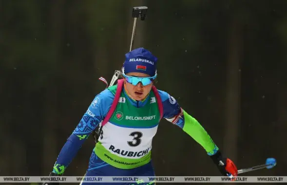 Ирина Кривко во время чемпионата Европы в Раубичах / БЕЛТА​