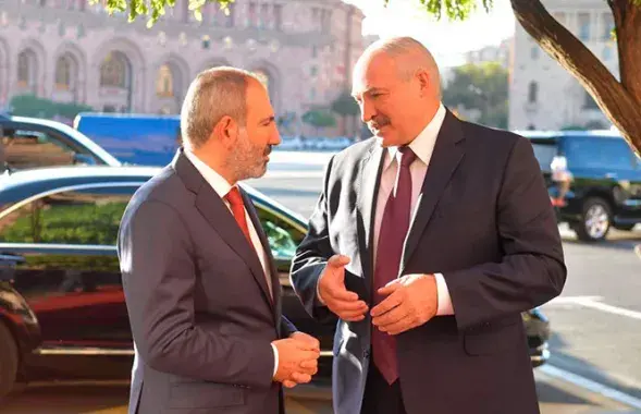 Никол Пашинян и Александр Лукашенко&nbsp; / president.gov.by