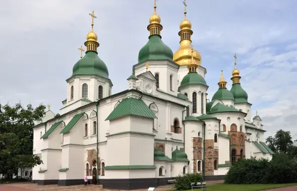 Пункты вакцынацыі працуюць у храмах Кіева, Адэсы, Запарожжа і іншых гарадоў / Сафійскі сабор у Кіеве, ru.wikipedia.org​