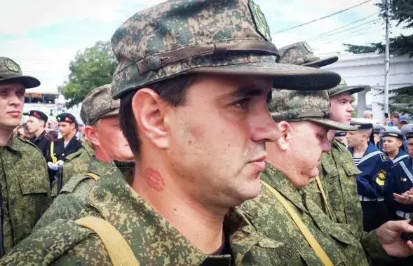 Проводы мобилизованных жителей Крыма на войну 27 сентября 2022 года / РИА Новости
