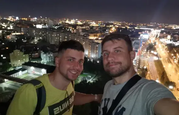 Філіп Заранкін (злева) і Вадзімір Заранкін / Facebook