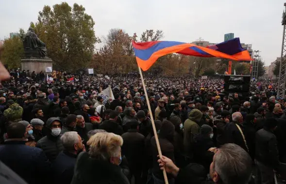 Пратэсты ў Арменіі /&nbsp;&nbsp;jam-news.net