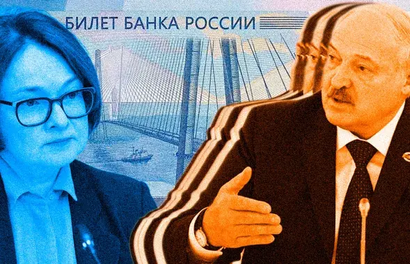 Эльвіра Набіуліна заменіць Паўла Калаура? / калаж Улада Рубанава, Еўрарадыё
