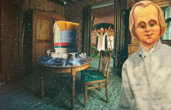 Лукашэнка казаў, што ўсе яшчэ ацэняць БелАЭС, але пакуль так і не зразумела, у чым карысць для людзей / калаж Улада Рубанава, Еўрарадыё
