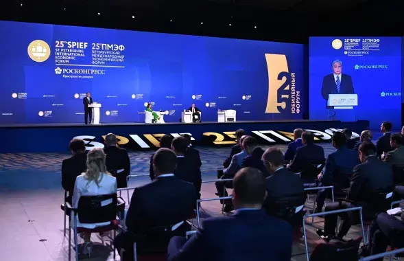 Касым-Жомарт Токаев выступает на форуме / akorda.kz​