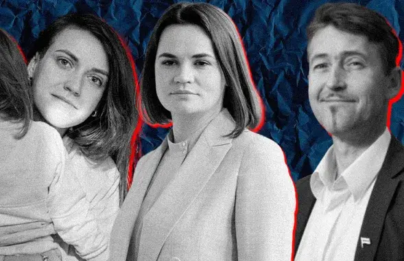 Каго беларусы называюць героямі 2021 года? / калаж Улада Рубанава, Еўрарадыё