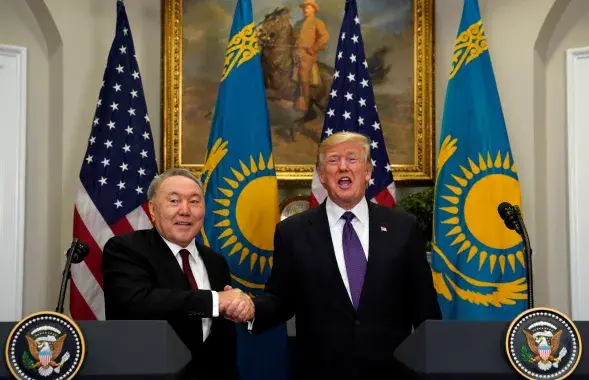 Нурсултан Назарбаев и Дональд Трамп. Фото: Reuters