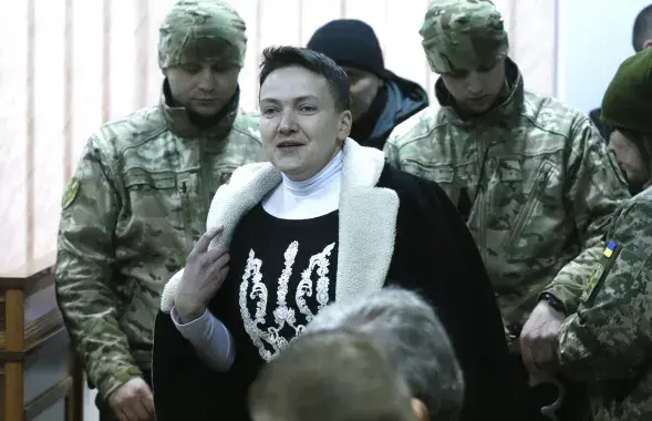 Мінюст Расіі атрымаў украінскі запыт на выдачу Надзеі Саўчанка