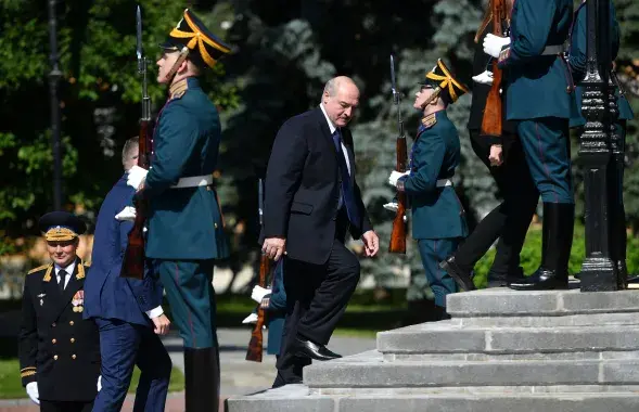 Александр Лукашенко в Москве, 24 июня 2020-го / Reuters