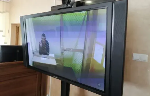 В гродненском суде Тихановский присутствовал по видеосвязи / spring96.org