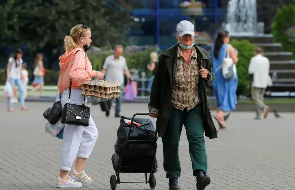 Минск в августе 2020-го / Reuters​