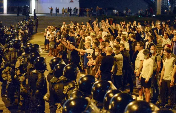Протесты в Беларуси​ /&nbsp;AP Photo