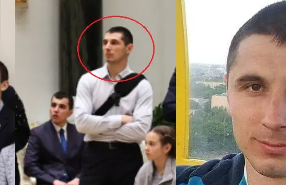 Ex-Berkut fighter Sergei Kiminchyzhi was among the Minsk riot policemen who visited Lukashenka's residence.