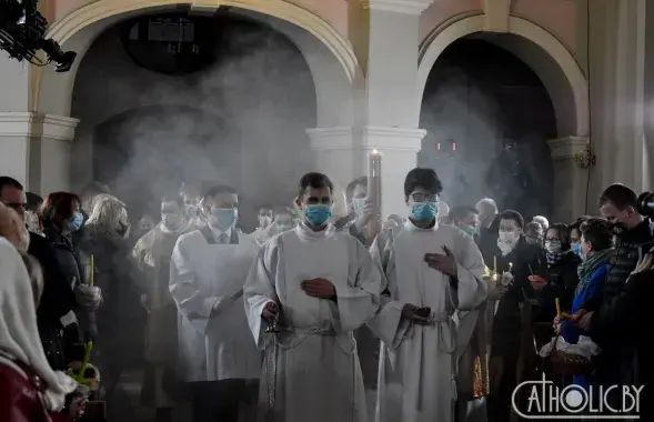 Велікодная віргілія ў мінскай Катэдры&nbsp;/ Catholic.by