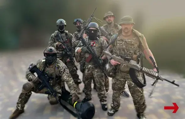 Бойцы белорусского батальона "Террор" / t.me/terrorbel

