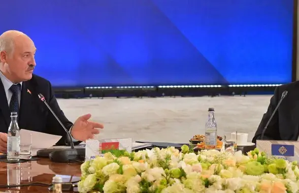 Аляксандр Лукашэнка і Станіслаў Зась / president.gov.by

